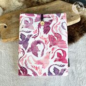 Booksleeve Dragon Light Pink Purple