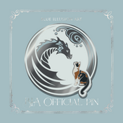 Blue Illusion Art | Enamel Pin