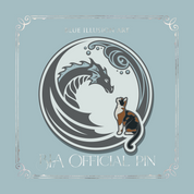 Blue Illusion Art | Enamel Pin