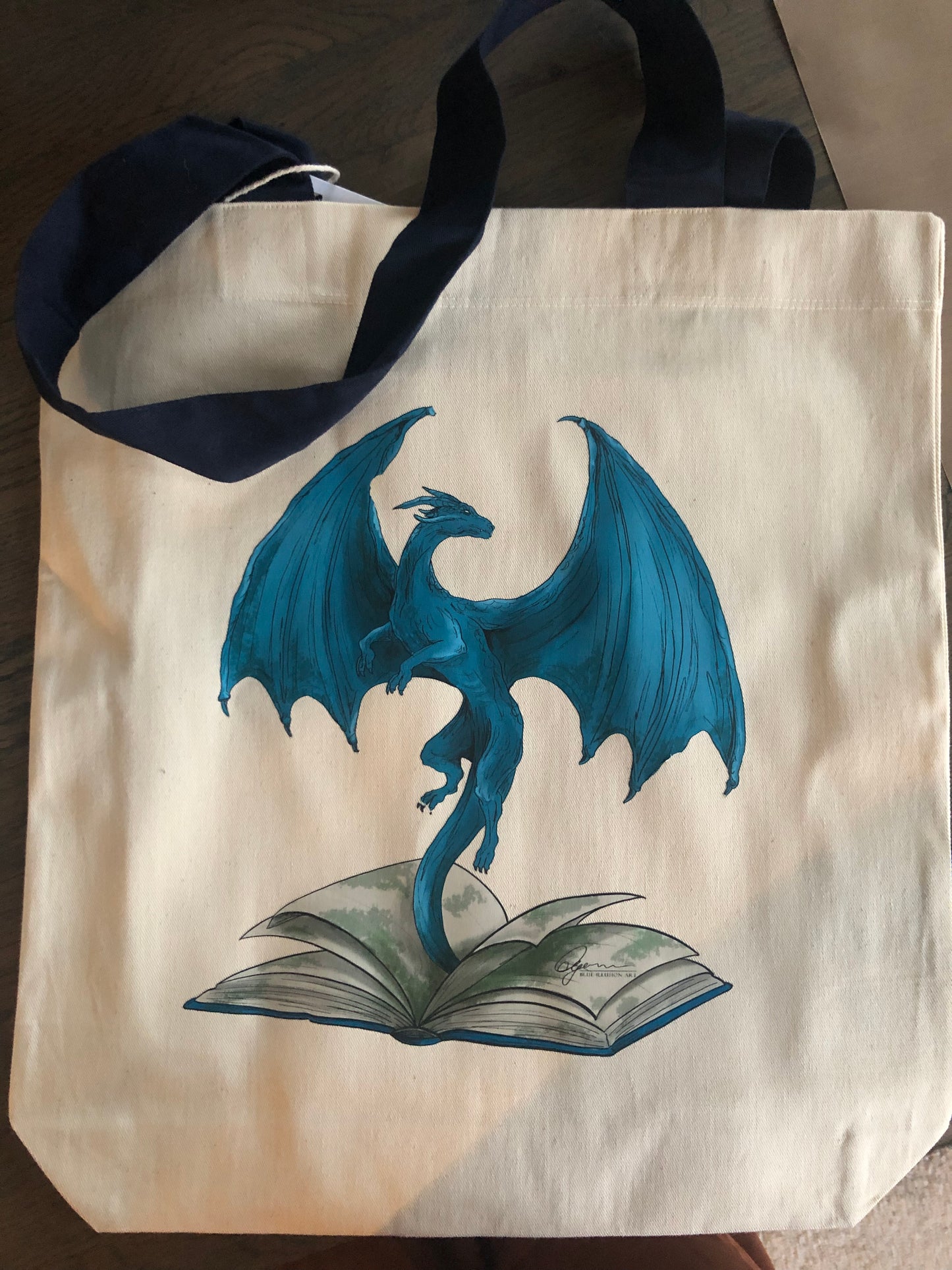 Book Dragon | Tote Bag