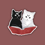 Lunar Cats | Single Sticker