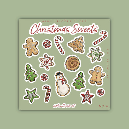 Christmas Sweets | Mini Sticker Sheet NO. 4