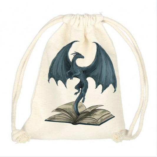 Book Dragon | Dice Bag