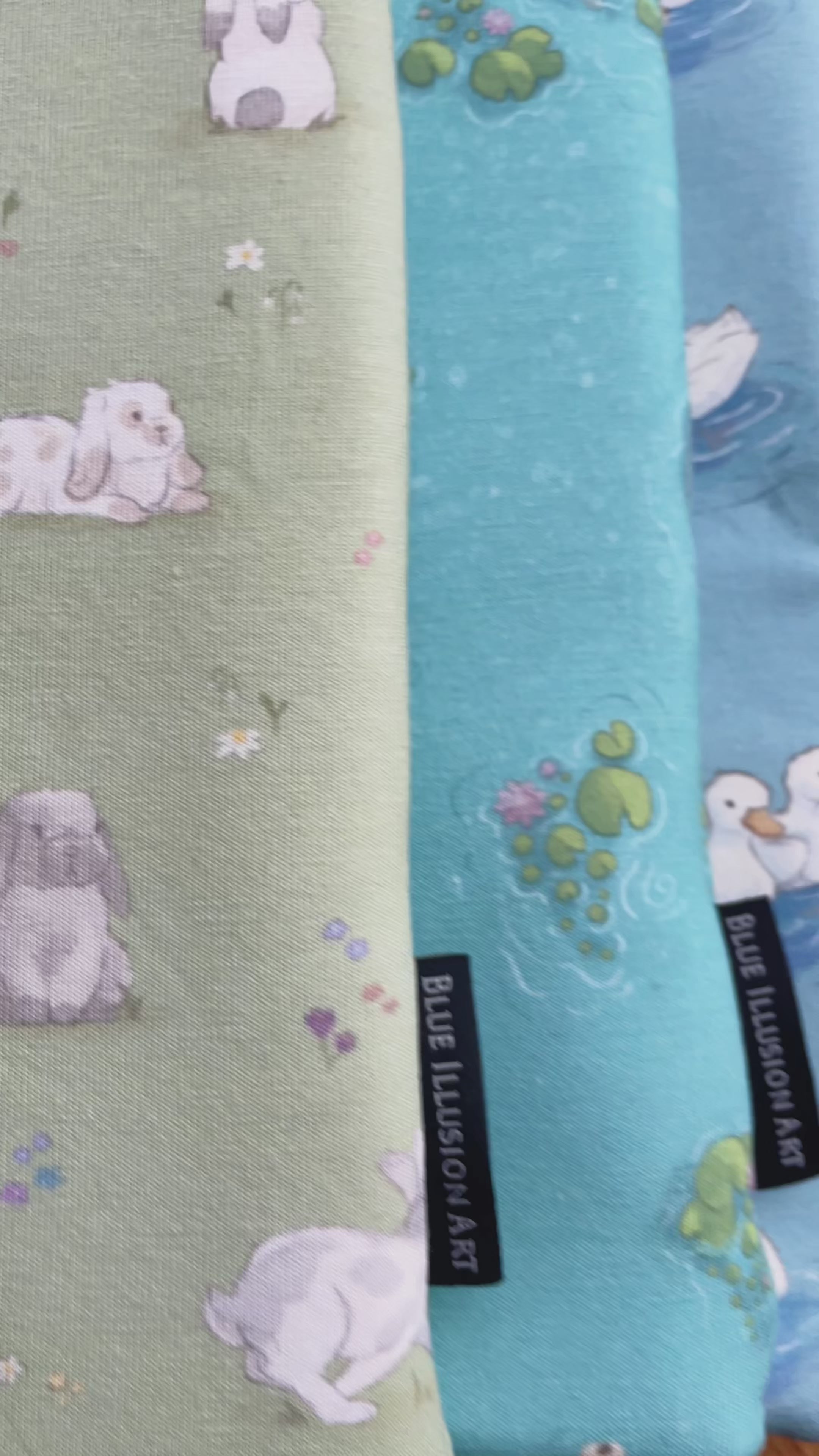 Jersey E-Reader sleeve Bunnies